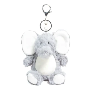 Elephant Plush Keyring